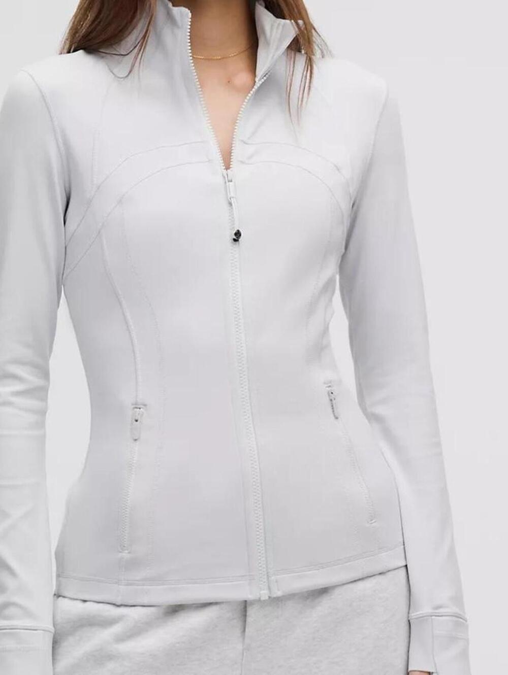 Lululemon Define Jacket Luon NWT- ColourHeathered Core Ultra Light Grey